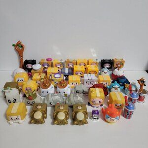 Bundle Lot of 47 Lankybox Mystery Figs & Squishies Collectible Figures